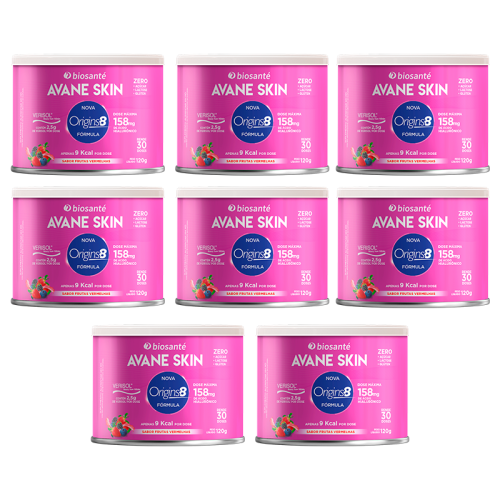 4un Avane Pêssego com Tangerina + 4un Avane Abacaxi com Limão + 3 Brindes