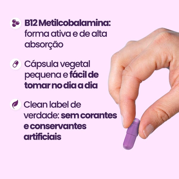Vitamina B12 Metilcobalamina Biosanté