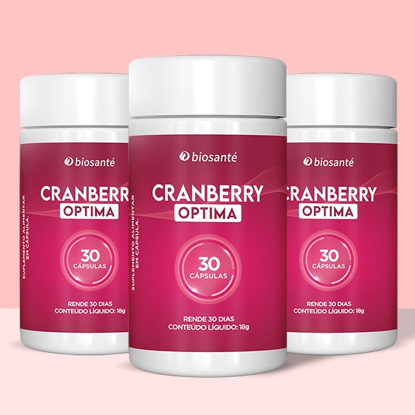 Cranberry Optima Biosanté 3 Potes