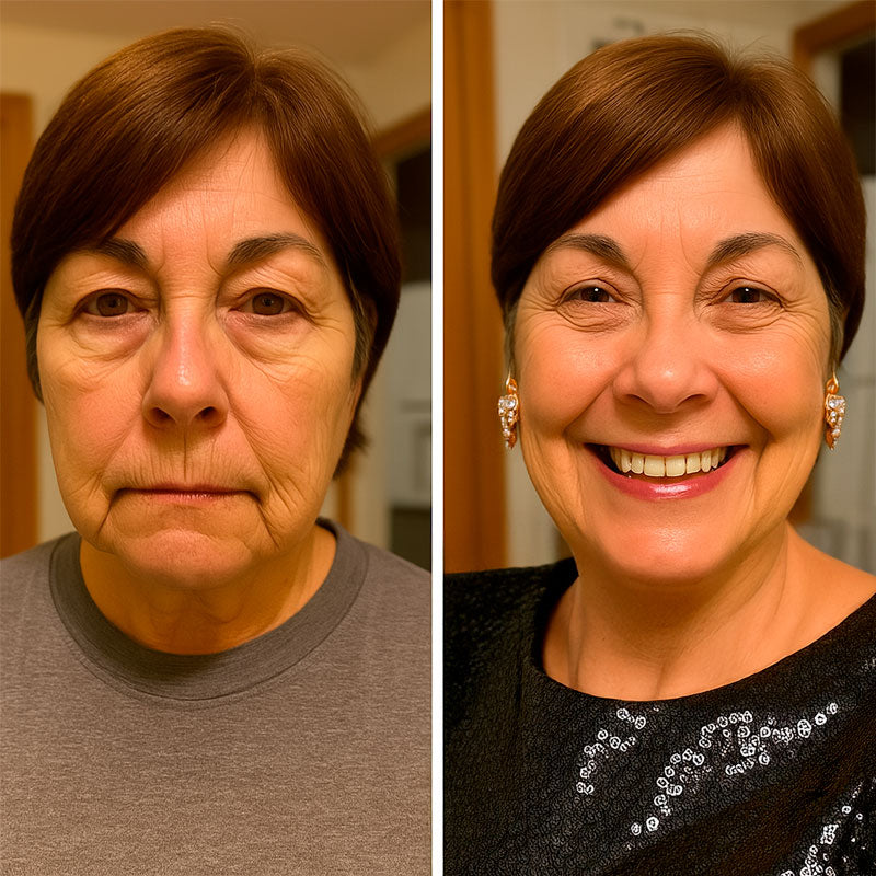 Transformação impressionante da Renata, depois de 5 semanas usando o colágeno com Blend Origins8.