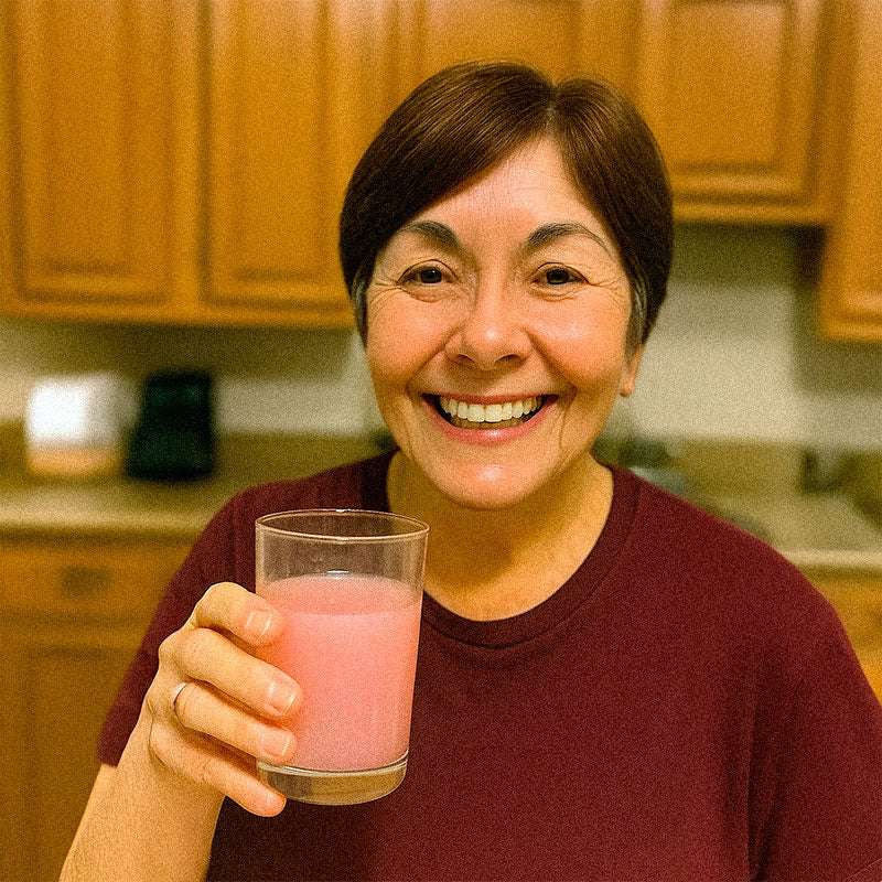 Transformação impressionante da Renata, depois de 5 semanas usando o colágeno com Blend Origins8.