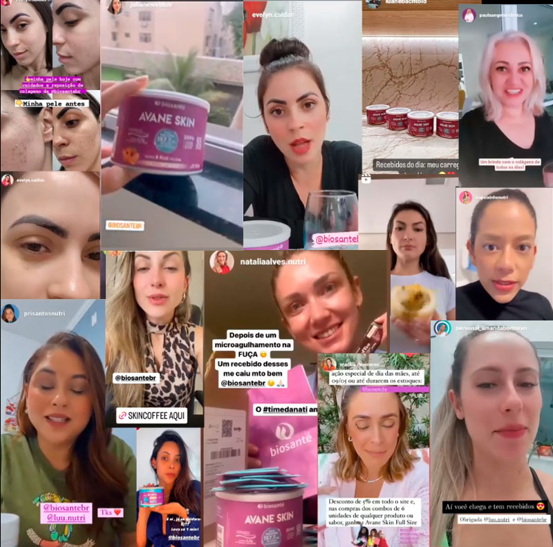 Transformação impressionante da Renata, depois de 5 semanas usando o colágeno com Blend Origins8.