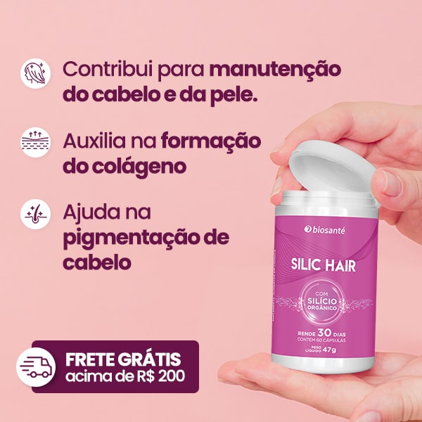 Silic Hair Silício Orgânico Biosanté