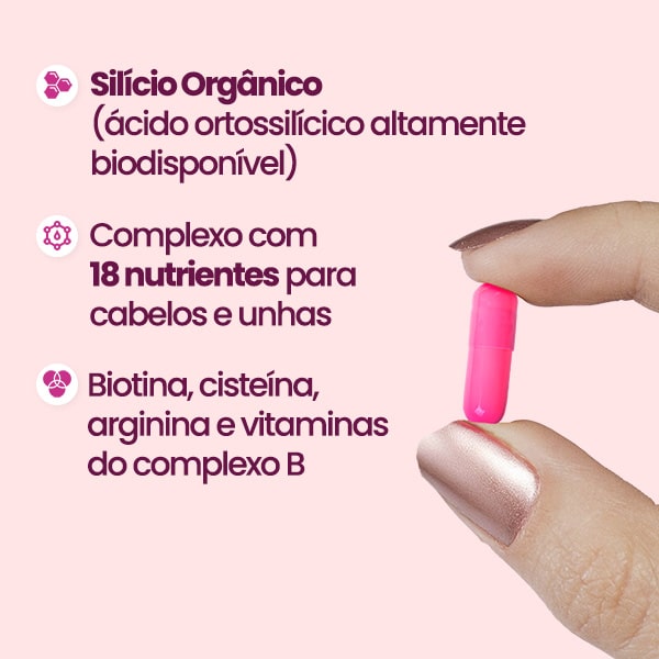 Silic Hair Silício Orgânico Biosanté