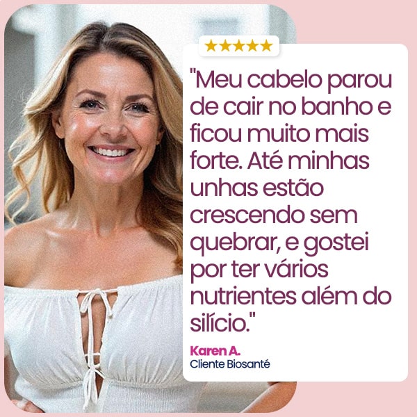 Silic Hair Silício Orgânico Biosanté