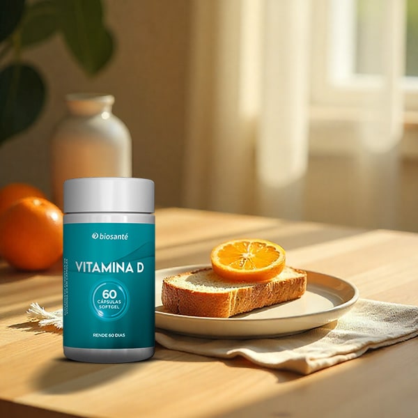 Vitamina D 2000 UI Biosanté 60 Cápsulas