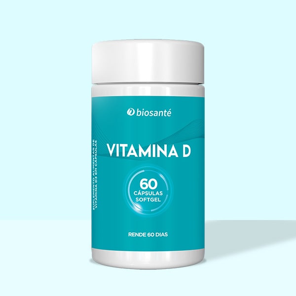 Vitamina D 2000 UI Biosanté 60 Cápsulas